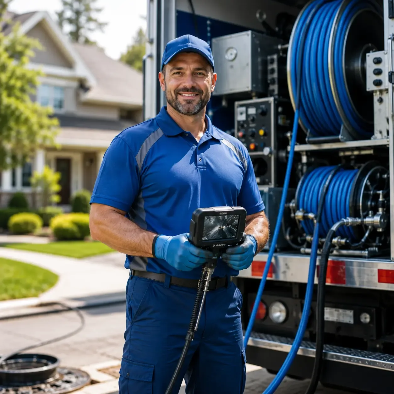 Local outdoor drain cleaning specialists in West Elkton, OH